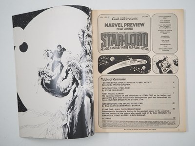 Lot 153 - MARVEL PREVIEW: STAR-LORD #4 - (1976 - CURTIS)...
