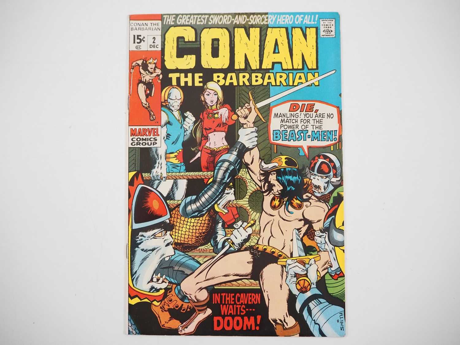 Lot 156 - CONAN THE BARBARIAN #2 (1970 - MARVEL) - The...