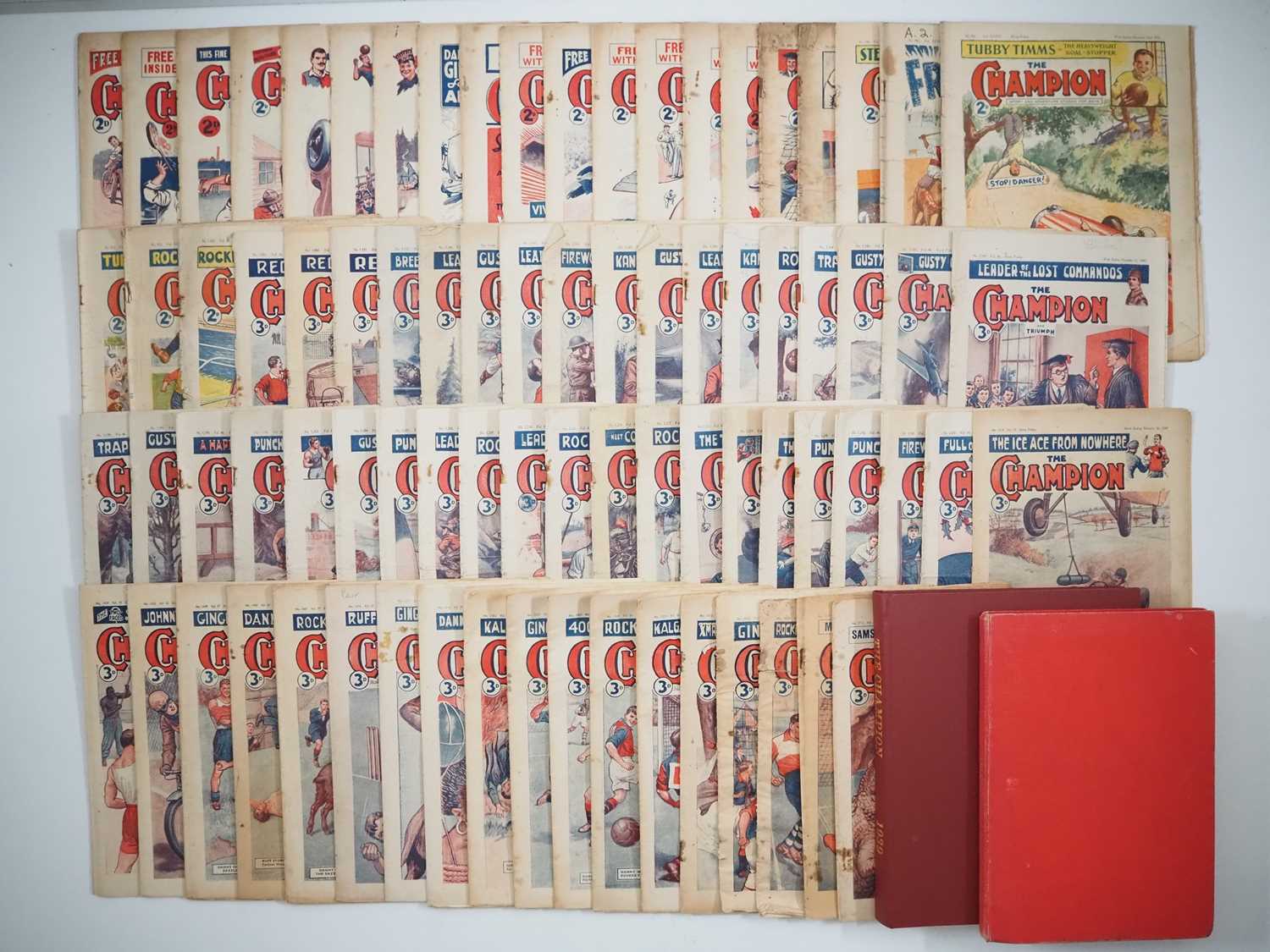 Lot 186 - CHAMPION #577 to 1729 (82 in Lot) - (FEB. 18...