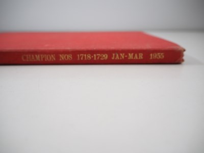 Lot 186 - CHAMPION #577 to 1729 (82 in Lot) - (FEB. 18...