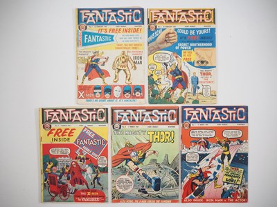 Lot 203 - FANTASTIC #1, 2, 3, 4, 5 (5 in Lot) - (1967 -...