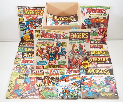 Lot 208 - AVENGERS #1 to 148 (148 in Lot) - (1973/1976 -...