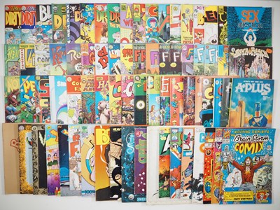 Lot 221 - UNDERGROUND COMICS LOT (74 in Lot) - Various...