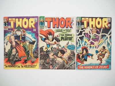 Lot 245 - THOR #127, 128, 129 (3 in Lot) - (1966 -...