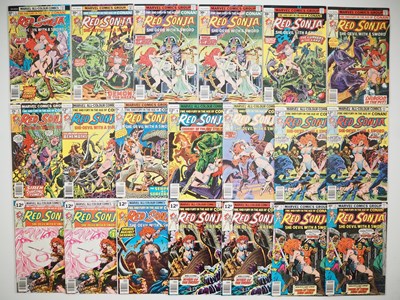 Lot 254 - RED SONJA #1, 2, 3(x2), 4, 5, 6, 7, 8, 9, 10,...