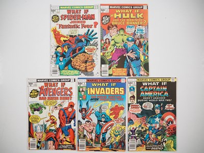 Lot 256 - WHAT IF ? #1, 2, 3, 4, 5 (5 in Lot) - (1977 -...