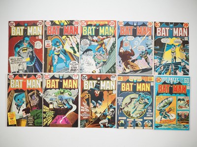 Lot 276 - BATMAN #245, 246, 247, 248, 249, 250, 252, 253,...