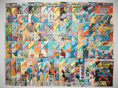 Lot 285 - ACTION COMICS #448 to 513 (66 in Lot) -...