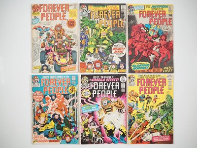 Lot 294 - FOREVER PEOPLE #1, 2, 3, 4, 6, 7 (6 in Lot) -...