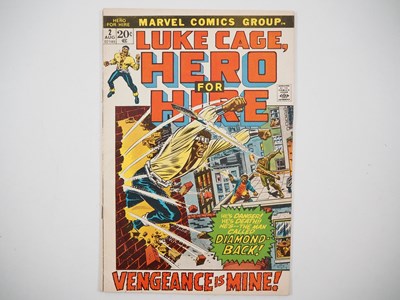 Lot 309 - LUKE CAGE, HERO FOR HIRE #2 (1972 - MARVEL) -...