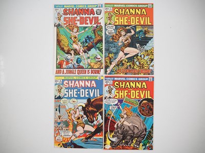 Lot 315 - SHANNA THE SHE-DEVIL #1, 2, 3, 4 (4 in Lot) -...