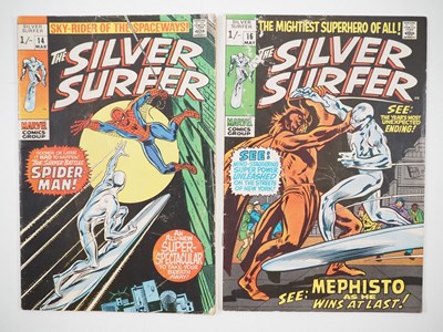 Lot 320 - SILVER SURFER #14 & 16 (2 in Lot) - (1970 -...