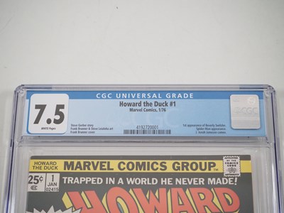 Lot 322 - HOWARD THE DUCK #1 (1976 - MARVEL) - GRADED...