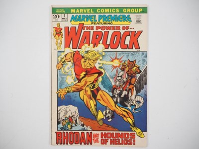 Lot 329 - MARVEL PREMIERE #2 (1972 - MARVEL) - Warlock...