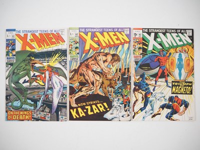 Lot 334 - X-MEN #61, 62, 63 (3 in Lot) - (1969 - MARVEL -...