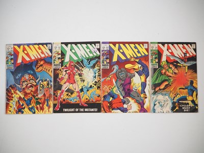 Lot 337 - X-MEN #51, 52, 53, 54 (4 in Lot) - (1968/1969 -...