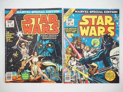 Lot 366 - STAR WARS: MARVEL TREASURY EDITIONS #1 & 2 (2...