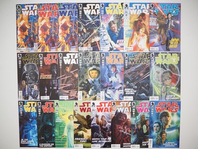 Lot 367 - STAR WARS #1(x3 - 1st + Variant 3rd & 4th...