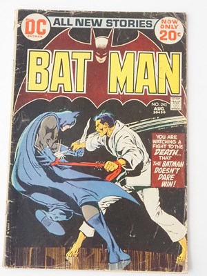Lot 378 - BATMAN #243 & 244 (2 in Lot) - (1972 - DC) -...