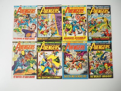 Lot 396 - AVENGERS #98, 99, 100, 101, 102, 103, 104, 105...