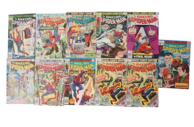 Lot 408 - AMAZING SPIDER-MAN #160, 161, 162, 163, 164,...