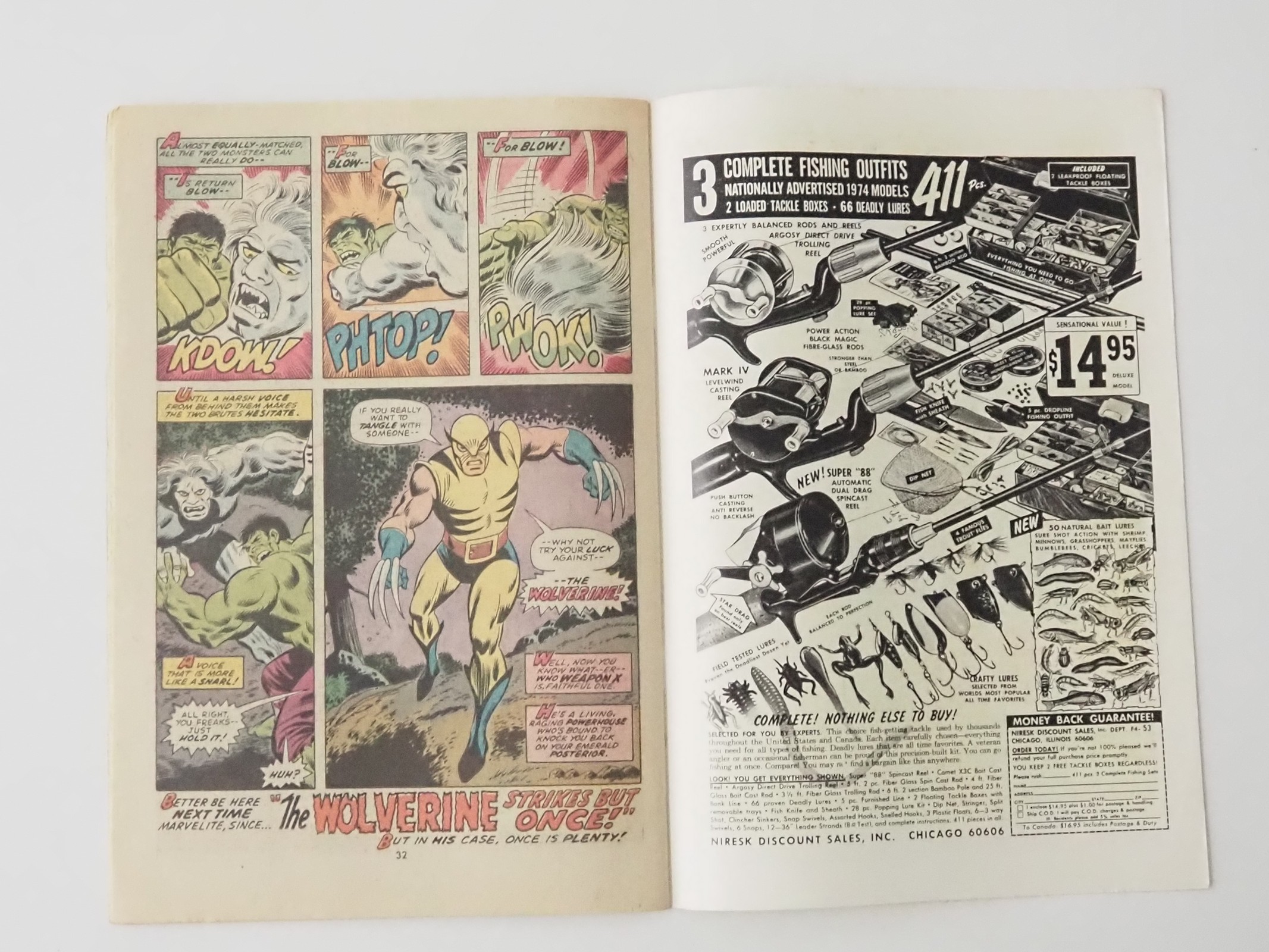 Lot 420 - INCREDIBLE HULK #180 (1974 - MARVEL) - First