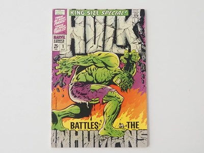 Lot 421 - INCREDIBLE HULK KING-SIZE SPECIAL #1 (1968 -...