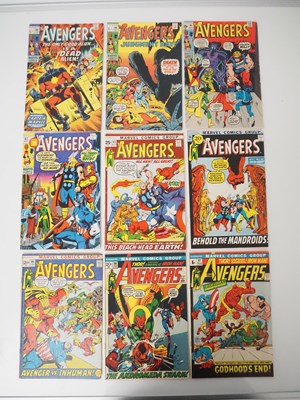 Lot 445 - AVENGERS #89, 90, 91, 92, 93, 94, 95, 96, 97...