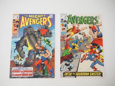 Lot 448 - AVENGERS #69 & 70 (2 in Lot) - (1969 - MARVEL -...