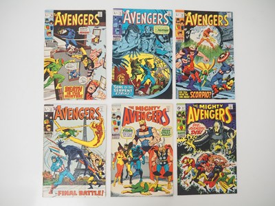 Lot 449 - AVENGERS #67, 68, 71, 72, 73, 74 (6 in Lot) -...