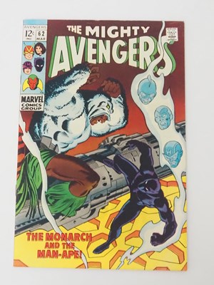 Lot 451 - AVENGERS#62 (1969 - MARVEL) - First appearance...