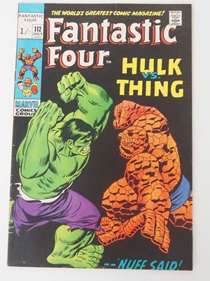 Lot 471 - FANTASTIC FOUR #112 (1971 - MARVEL - UK Price...