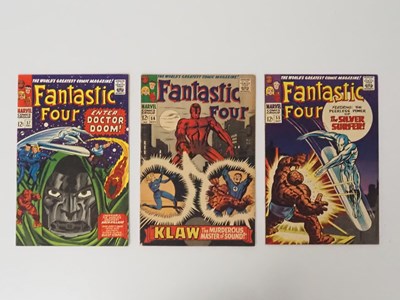 Lot 479 - FANTASTIC FOUR #55, 56, 57 (3 in Lot) - (1966 -...