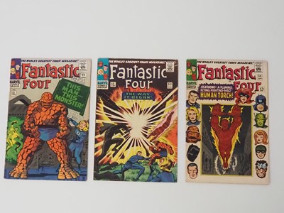 Lot 480 - FANTASTIC FOUR #51, 53, 54 (3 in Lot) - (1966 -...