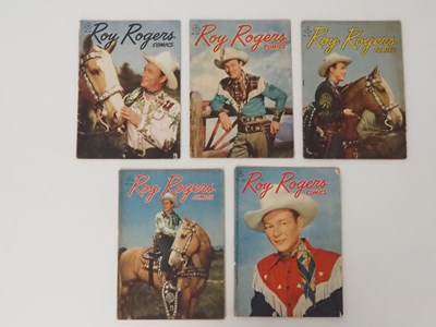 Lot 489 - FOUR COLOR: ROY ROGERS COMICS #117, 137, 144,...