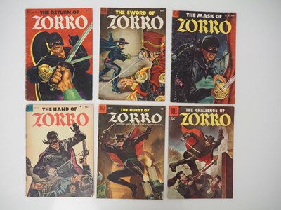 Lot 498 - FOUR COLOR: ZORRO #425, 497, 538, 574, 617,...