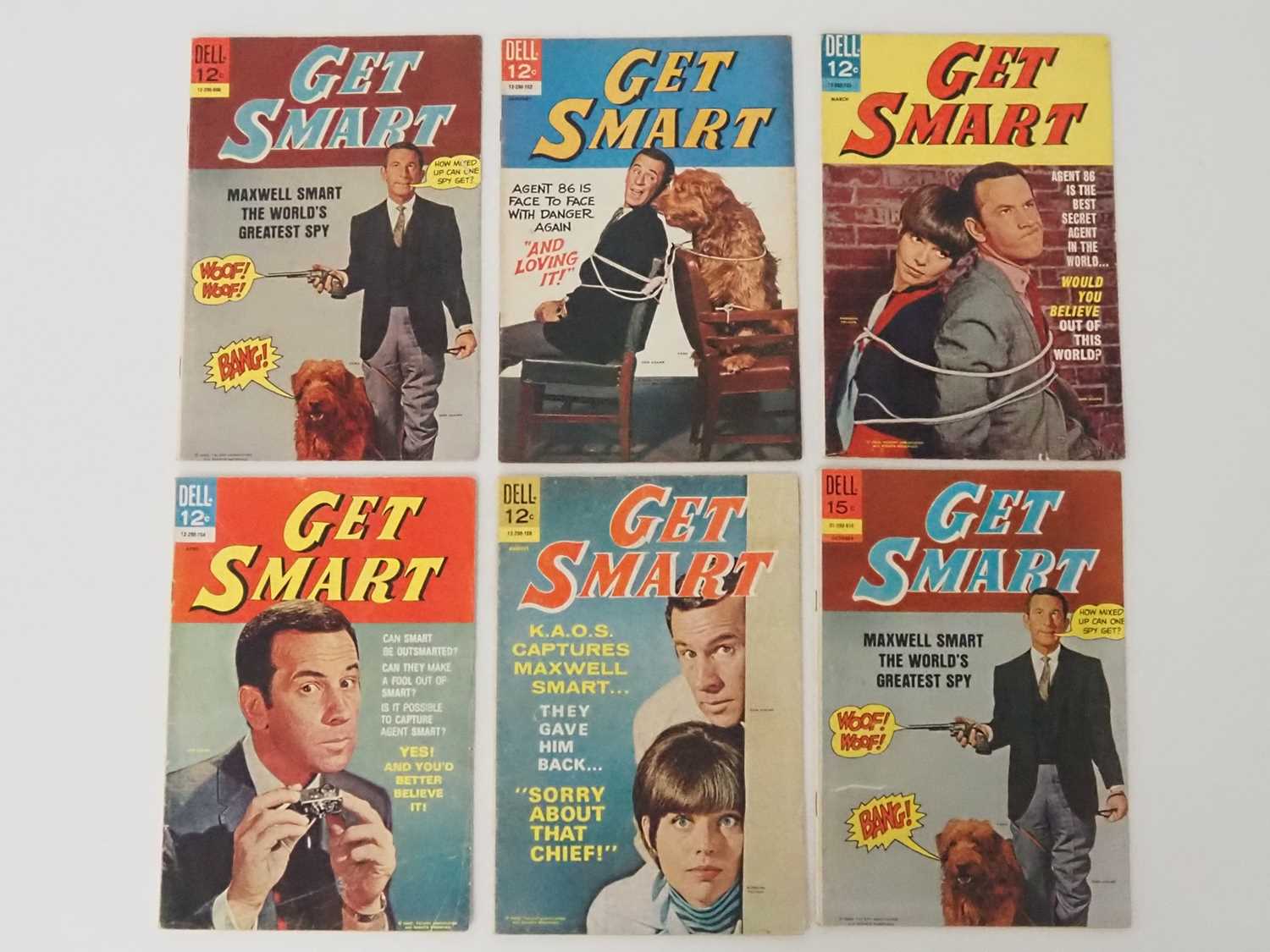 Lot 502 - GET SMART #1, 4, 5, 6, 7, 8 (6 in Lot) -...