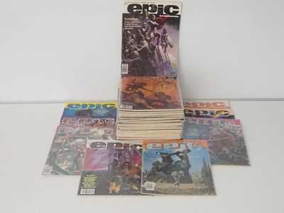 Lot 513 - EPIC ILLUSTRATED (36 in Lot) - (1980/1986 -...