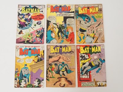 Lot 520 - BATMAN #157, 162, 163, 165, 168, 190 (6 in...