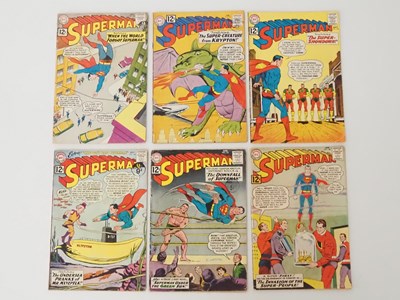 Lot 534 - SUPERMAN #150, 151, 153, 154, 155, 158 (6 in...