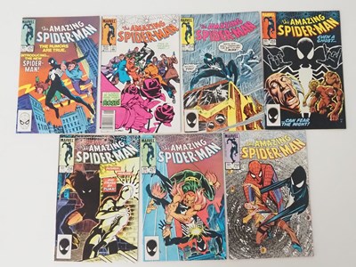 Lot 546 - AMAZING SPIDER-MAN #252, 253, 254, 255, 256,...