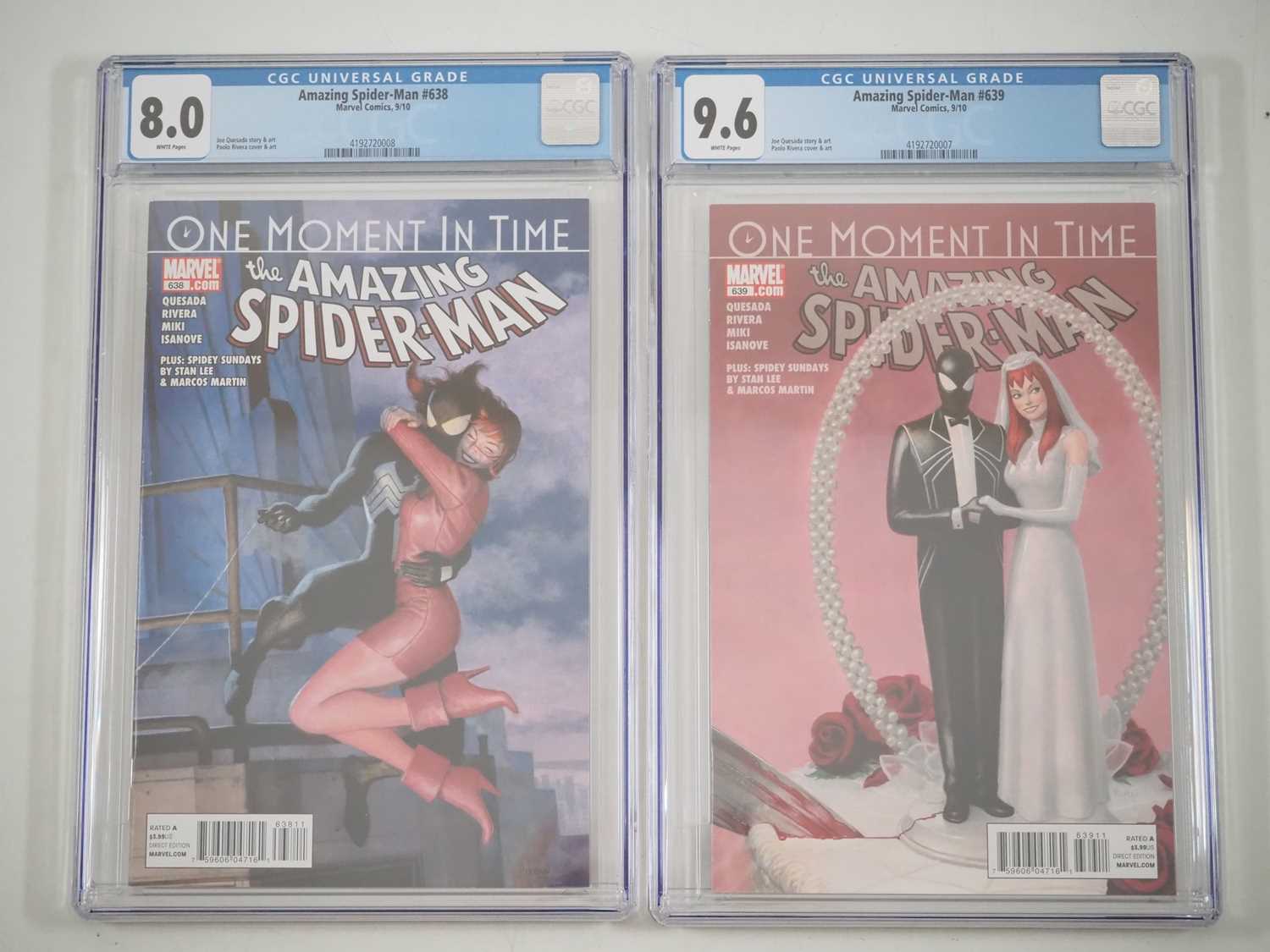 Lot 552 - AMAZING SPIDER-MAN #638 & 639 (2 in Lot) -...