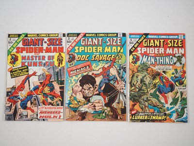 Lot 554 - GIANT-SIZE SPIDER-MAN #2, 3, 5 (3 in Lot) -...