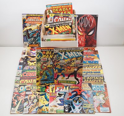 Lot 565 - EXCALIBUR MARVEL LUCKY DIP JOB LOT 200+ COMICS...