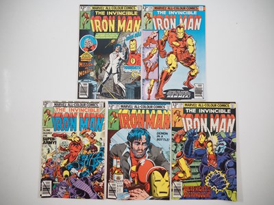 Lot 569 - IRON MAN #125, 126, 127, 128, 129 (5 in Lot) -...