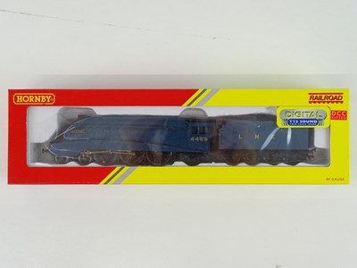 Lot 683 - A HORNBY R3285TTS Class A4 steam locomotive in...