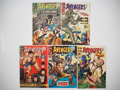 Lot 595 - AVENGERS #36, 37, 38, 39, 40 (5 in Lot) -...