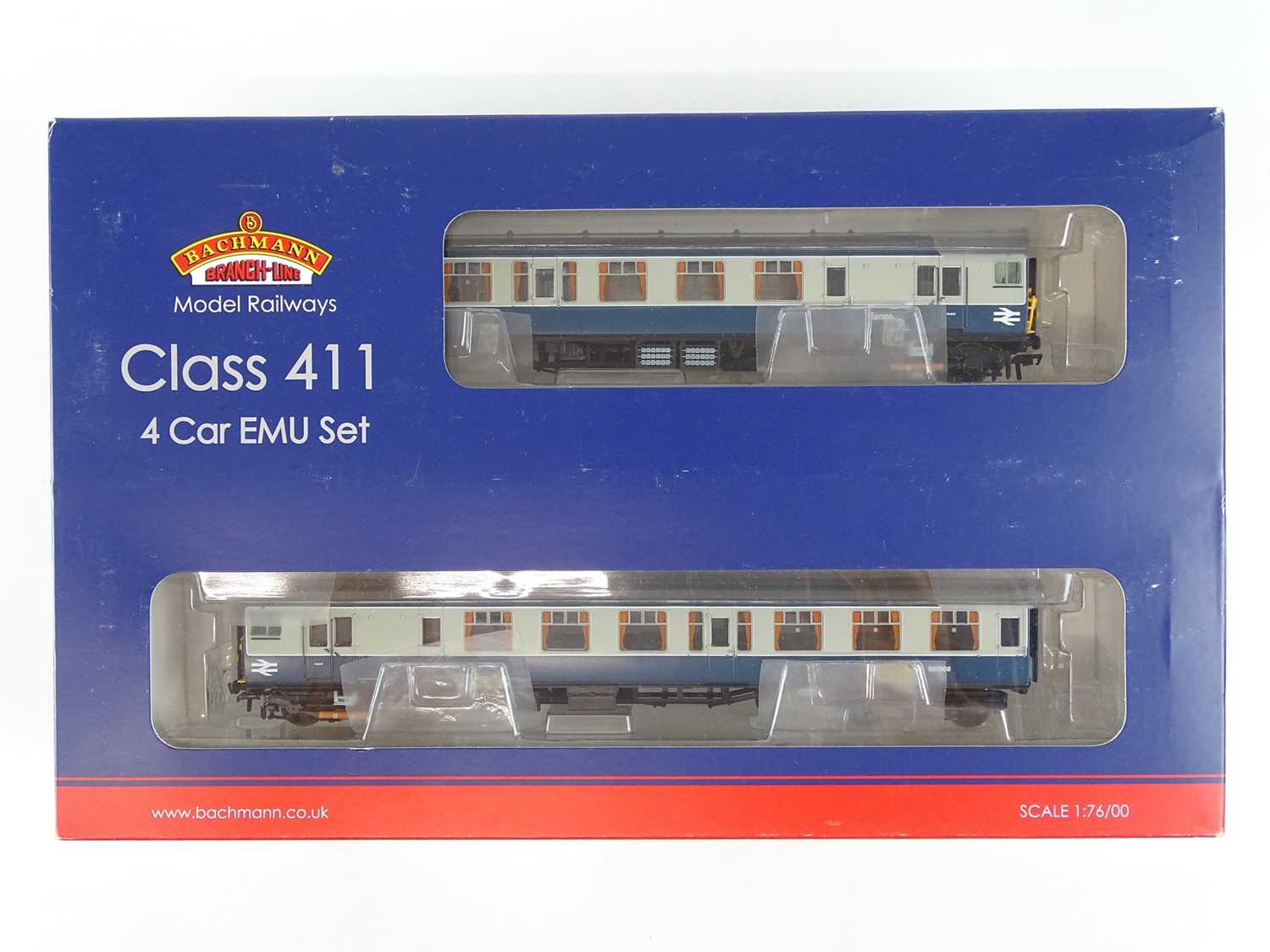 Lot 687 - A BACHMANN OO Gauge 31-427 4CEP 4-car EMU in...