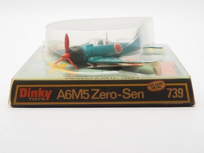 Lot 20 - A DINKY Toys No 739 A6M5 Zero-Sen Fighter -...