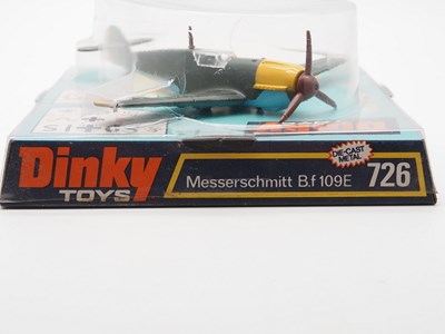 Lot 24 - A Dinky Toys No 726 Messerschmitt BF109E -...